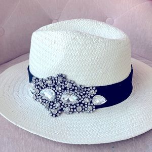 Beautiful embelished hat
